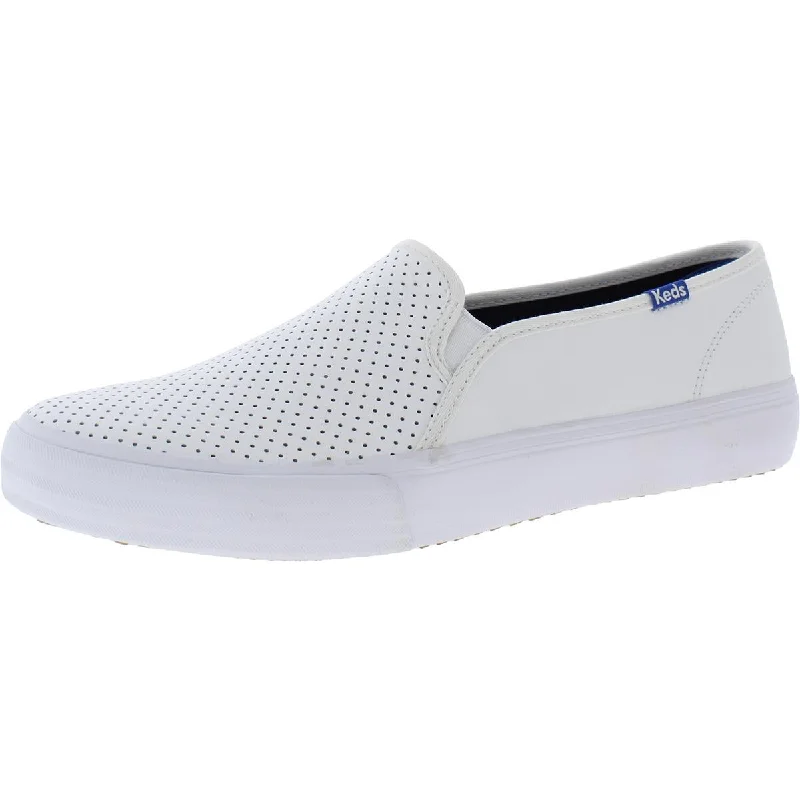 Keds Womens Leather Perforated Loafers