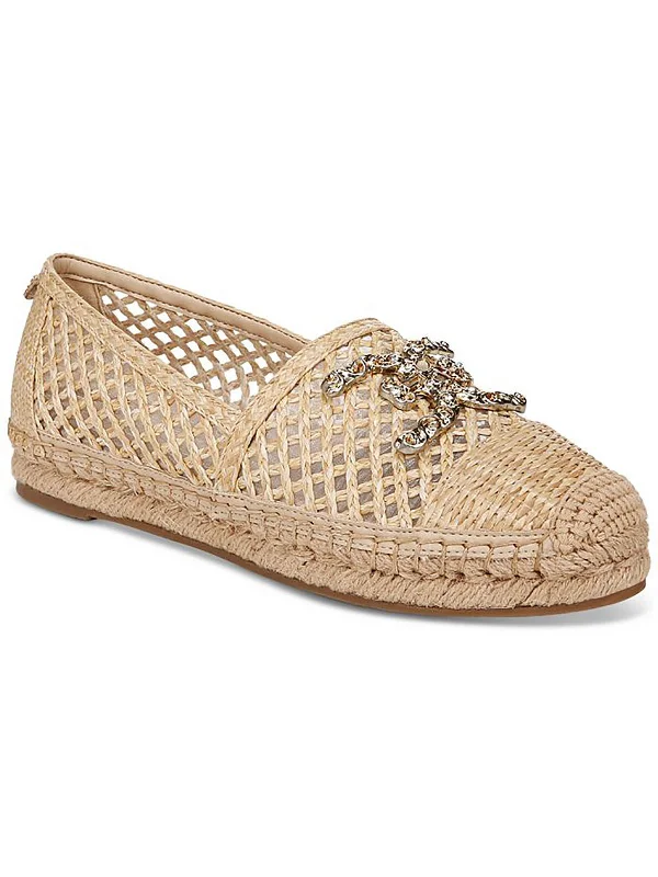 Khiara Womens Woven Flatform Espadrilles