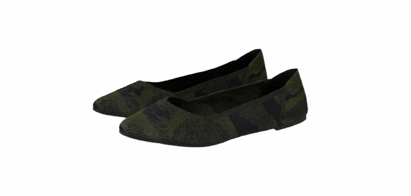 Women's Kerri Ballet Flat In Camo