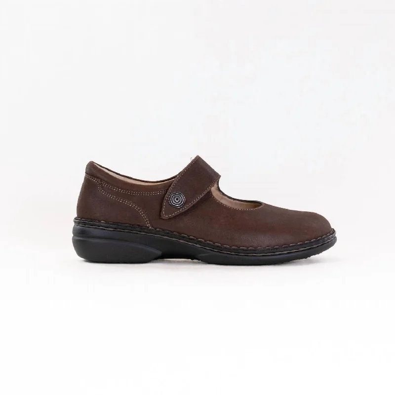 Women's Laval Shoes - Wide In Ebony Longbeach